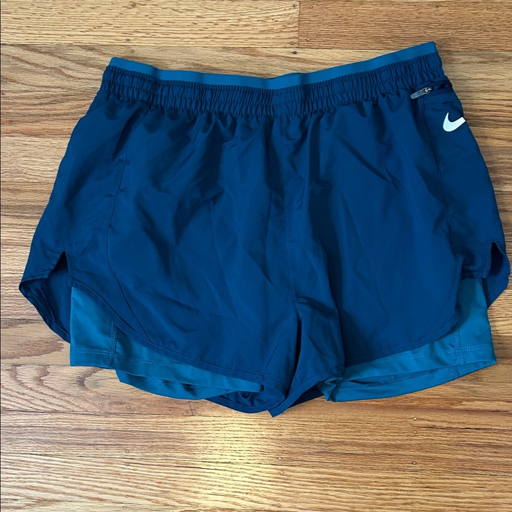Nike Teal Running Shorts